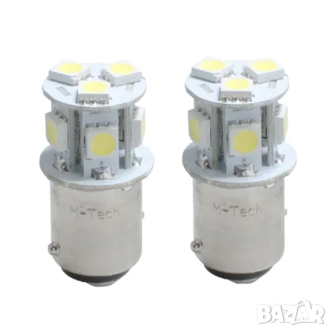 M-Tech LED крушки 24V с две функции 2 броя, снимка 2 - Аксесоари и консумативи - 55864908
