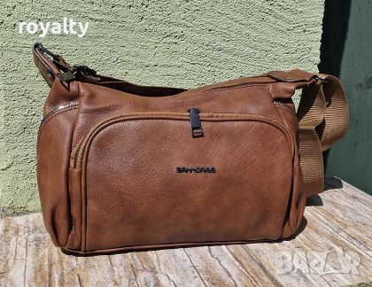 Дамска Кожена Кафява Чанта 