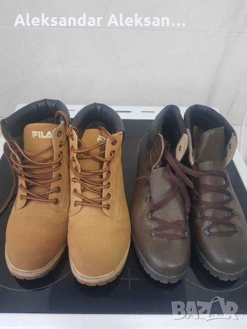 Мъжки боти FILA и туристически обувки, снимка 4 - Мъжки боти - 31240569