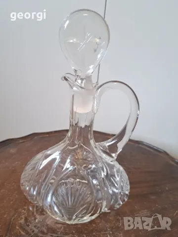 стъклена гарафа декантер  19/3, снимка 4 - Други - 49162045