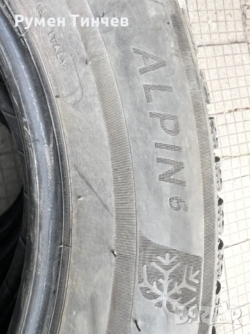 4бр зимни гуми 215-60-16, снимка 2 - Гуми и джанти - 54221144