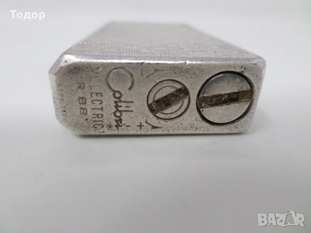 Посребрена газова запалка COLIBRI MOLECTRIC , снимка 3 - Запалки - 31624602