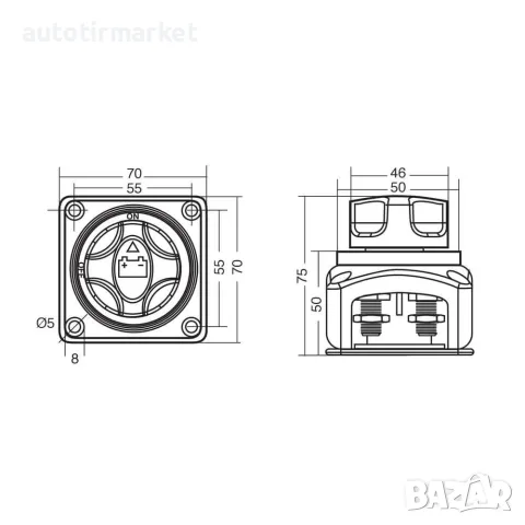Ключ маса 12/50V – LAMPA 39032, снимка 4 - Аксесоари и консумативи - 56052626