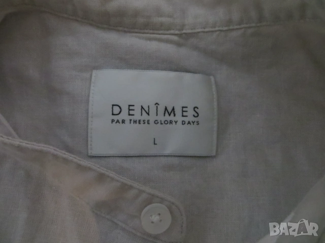 Мъжки ризи с дълъг ръкав от лен Uniqlo, DeNimes, снимка 9 - Ризи - 36450173