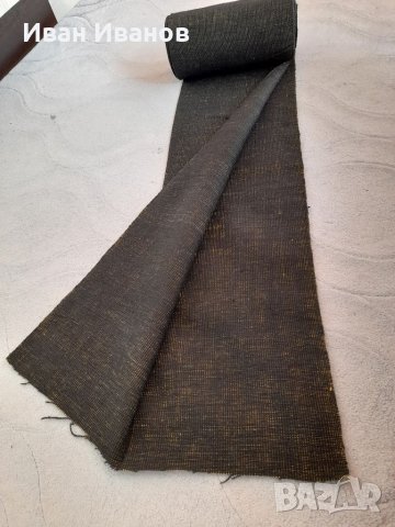 Стар ръчно тъкан плат 4,5 м на 40 см, снимка 3 - Други - 31951634