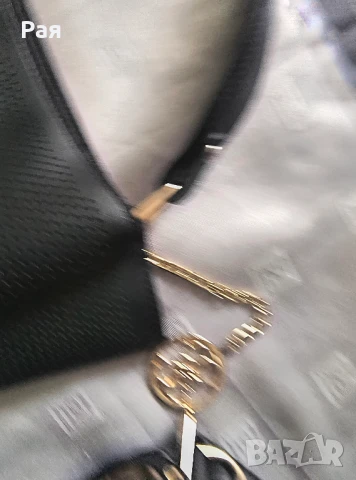 Черна дамска чанта Guess, снимка 6 - Чанти - 50664999