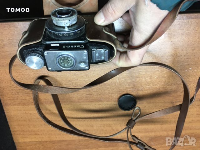 Ретро фотоапарат аналогов Смяна 2., снимка 5 - Фотоапарати - 31566187
