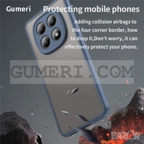 Хибриден Удароустойчив Кейс за Xiaomi Redmi Note 15, снимка 9 - Калъфи, кейсове - 30381307