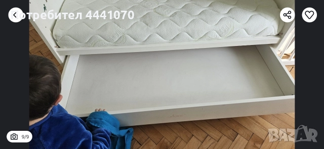 Бебешка кошара - люлка с матраче, снимка 7 - Кошарки - 52589289