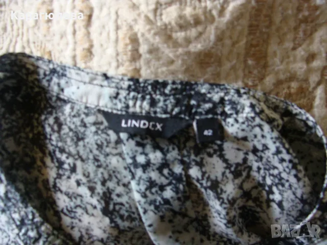Копринена риза с дълъг ръкав Lindex, снимка 4 - Ризи - 47299863