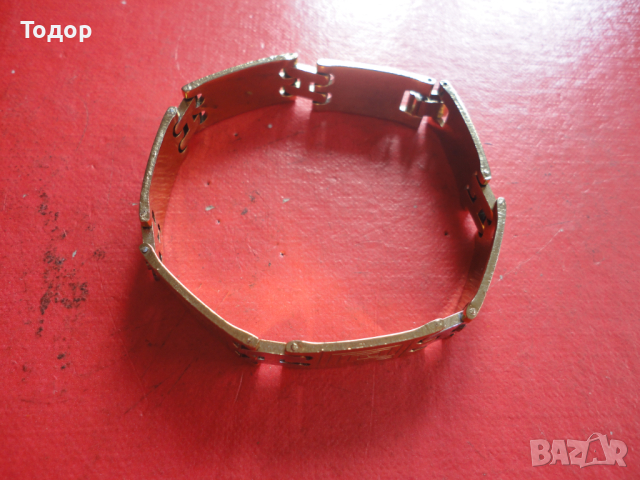 Невероятна позлатена гривна , снимка 6 - Гривни - 44733886