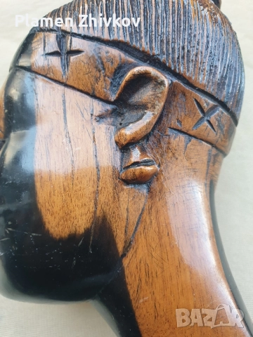 Дървена пластика от Ангола, снимка 8 - Други ценни предмети - 52116971