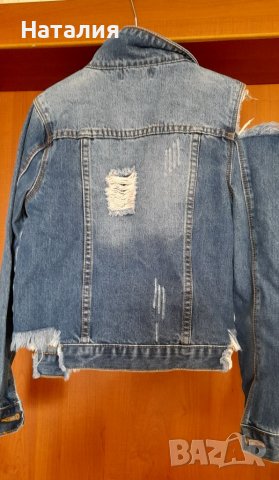 Дънково ново яке с етикет., снимка 2 - Детски якета и елеци - 36665336