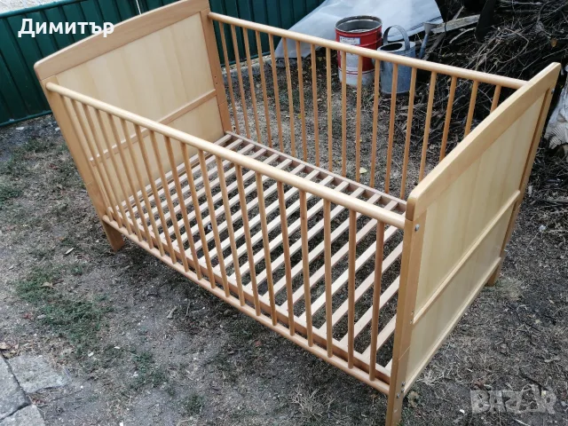 Детско креватче, снимка 2 - Бебешки легла и матраци - 56139841