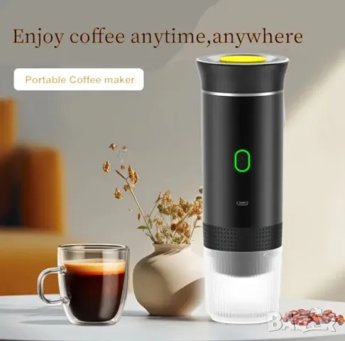Преносима Електрическа Кафемашина 3 в 1 Dolce Gusto, Nespresso Капсули, Мляно Кафе, USB, 20 БАРА!, снимка 3 - Кафемашини - 49940024