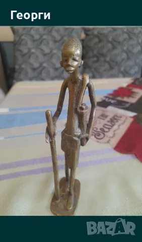 Бронзова статуетка-4, снимка 8 - Колекции - 50110096