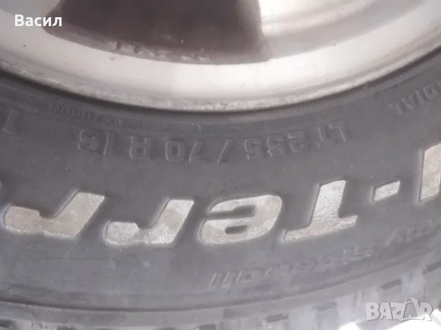 Гуми с джанти  за джип 16 цола, снимка 3 - Гуми и джанти - 49333704