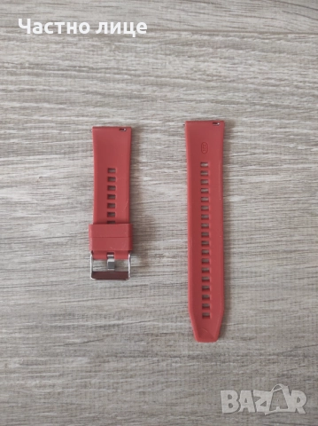 Тъмно зелена и червена силиконови каишки 22 мм за часовник , снимка 5 - Каишки за часовници - 51544852