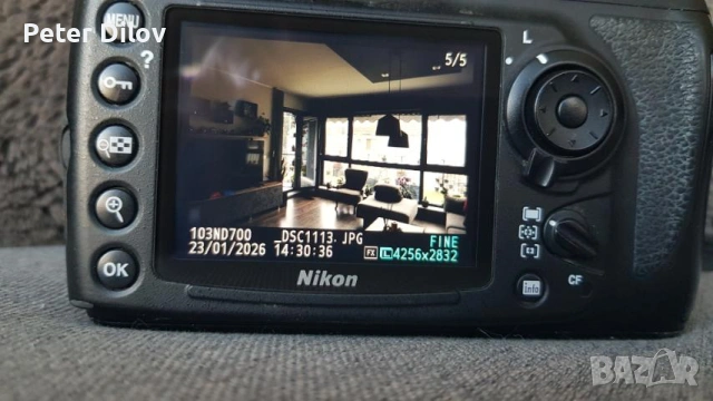 Nikon D700 body – Легендарно FX тяло, Супер запазено! 21000 кадъра, снимка 4 - Фотоапарати - 54148924