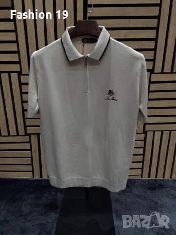 Тениски с яка Loro Piana/Boss‼️, снимка 4 - Тениски - 54354030