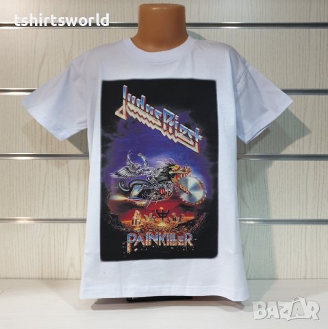 Нова детска тениска с дигитален печат на музикалната група Judas Priest - Painkiller, снимка 5 - Детски тениски и потници - 37177263