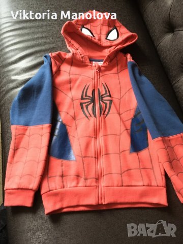 Суичър Spiderman, снимка 1 - Детски анцузи и суичери - 36640951