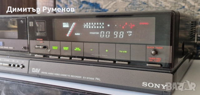 Sony EV-S700ES / VIDEO 8, снимка 2 - Декове - 51443144