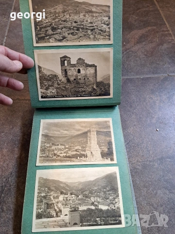 албум със стари черно-бели пощенски картички от България 34/4, снимка 8 - Колекции - 54134614