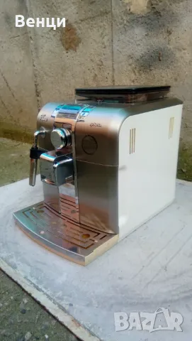 Кафемашина Saeco Syntia - инокс., снимка 7 - Кафемашини - 49143590