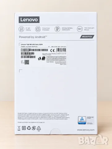 чисто нов таблет Lenovo Tab- M8, снимка 2 - Таблети - 56535518