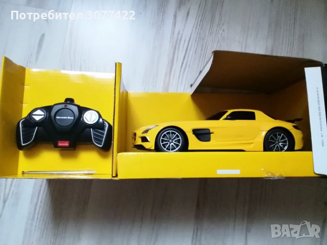 Мерцедес sls amg радио управляем , снимка 4 - Коли, камиони, мотори, писти - 38891886