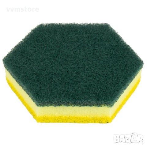 Трислойна почистваща гъба 2в1 3М Scotch Brite 96HEX-FL, снимка 2 - Други - 37593234