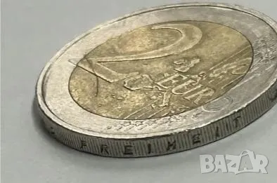 German Euro 2002 A 2EURO GERMANY 2 Евро 2002 A Германия Специален Рядък Знак А Рядка Монета Юбилейна, снимка 4 - Нумизматика и бонистика - 50083588