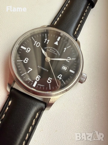 Mühle-Glashütte Terrasport Edition Lufthansa мъжки часовник Пилотски военен водоустойчив швейцарски 