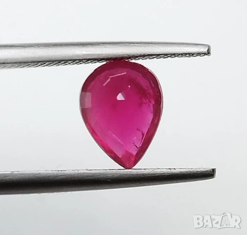 Очарователен ненагряван рубин с красив цвят 1.29кт.! Сертификат! Нов!, снимка 7 - Други - 47553330