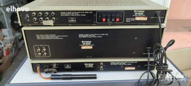 Стерео усилвател, тунер и дек Tristar, снимка 6 - Аудиосистеми - 51026781
