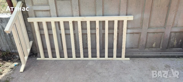 Дървен парапет, снимка 4 - Декорация за дома - 51233555