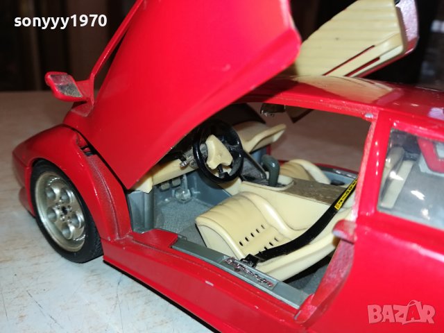 LAMBORGHINI DIABLO BURAGO 1/18-MADE IN ITALY-METAL ВНОС GERMANY 2910230942, снимка 14 - Колекции - 42764166