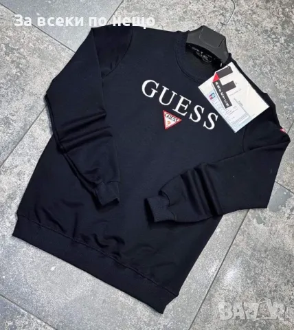 Мъжка памучна блуза Guess🔝Calvin Klein Код A60, снимка 4 - Блузи - 47384678