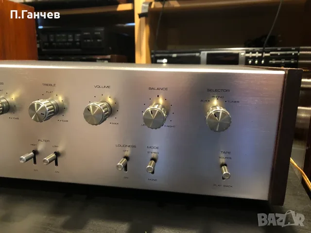 AKAI AA-5200 Усилвател прекрасен с профилактика, снимка 3 - Ресийвъри, усилватели, смесителни пултове - 56457708