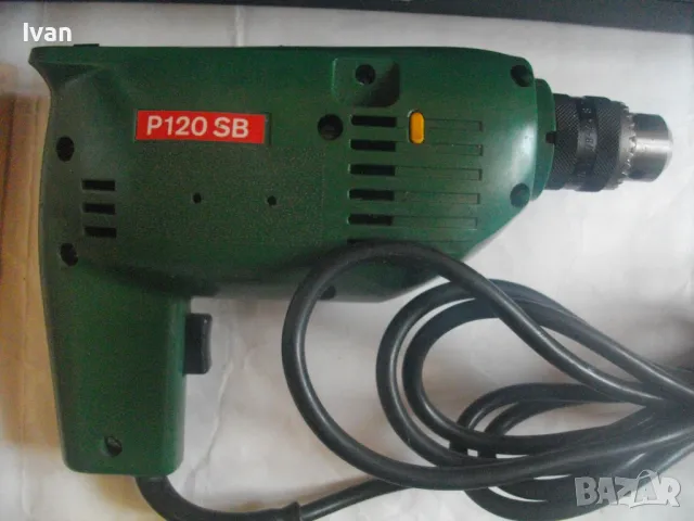 НОВА ОРИГИНАЛНА ШВЕЙЦАРСКА БОШ ЕЛ. ДРЕЛКА БОРМАШИНА BOSCH Made in SWITZERLAND СТАРО КАЧЕСТВО В ЧАНТА, снимка 14 - Бормашини - 48983316