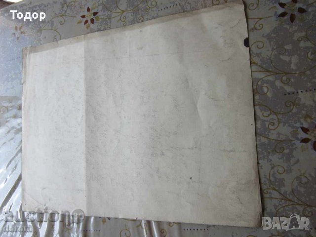 Стар акварел картина войвода хайдутин на картон 2, снимка 3 - Колекции - 34540660