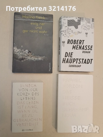 НОВА! ewig her und gar nicht wahr: Roman -  Marina Frenk