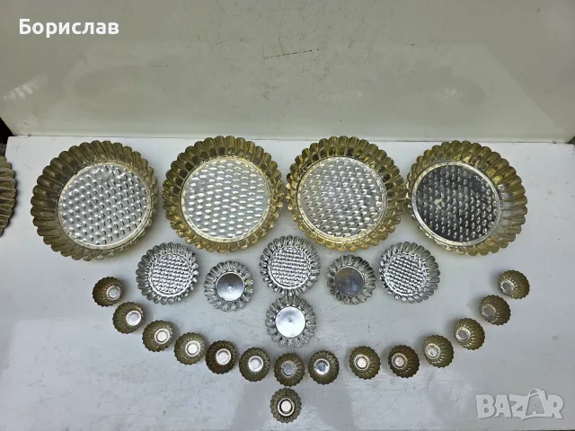 Метални форми за сладкиши, снимка 2 - Форми - 55930585