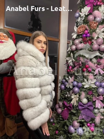 Дамски палта от естествен косъм, снимка 17 - Якета - 51394121