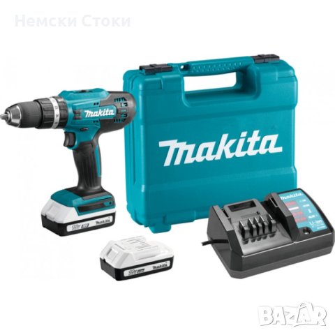 Акумулаторен ударен винтоверт Makita HP488DWAE,18V,2Ah, 42Nm,2 батерии