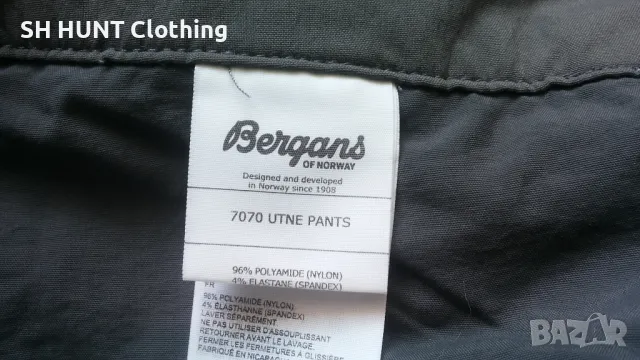 Bergans of NORWAY UTNE Stretch Trouser размер L еластичен панталон - 1071, снимка 15 - Панталони - 49565185