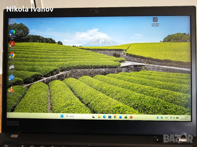 Lenovo ThinkPad T490s 14" | Intel i7-8665U 4x4.80 Ghz| 32GB RAM | 512GB DRAM Samsung SSD |Windows 11, снимка 2 - Лаптопи за работа - 54243200