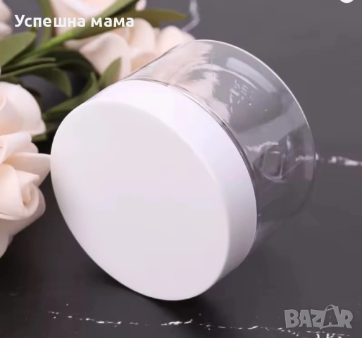 Бурканче за handmade, 50мл.с включена бяла капачка, снимка 6 - Декорация за дома - 52020192