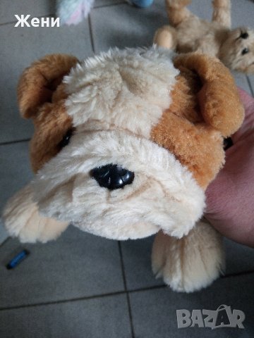 Плюшено куче булдог MaxiMo, 30 см, снимка 1 - Плюшени играчки - 44328125